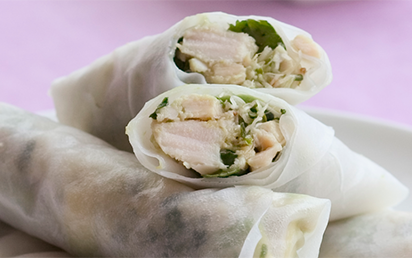 Rouleaux de Printemps Poulet et Avocat